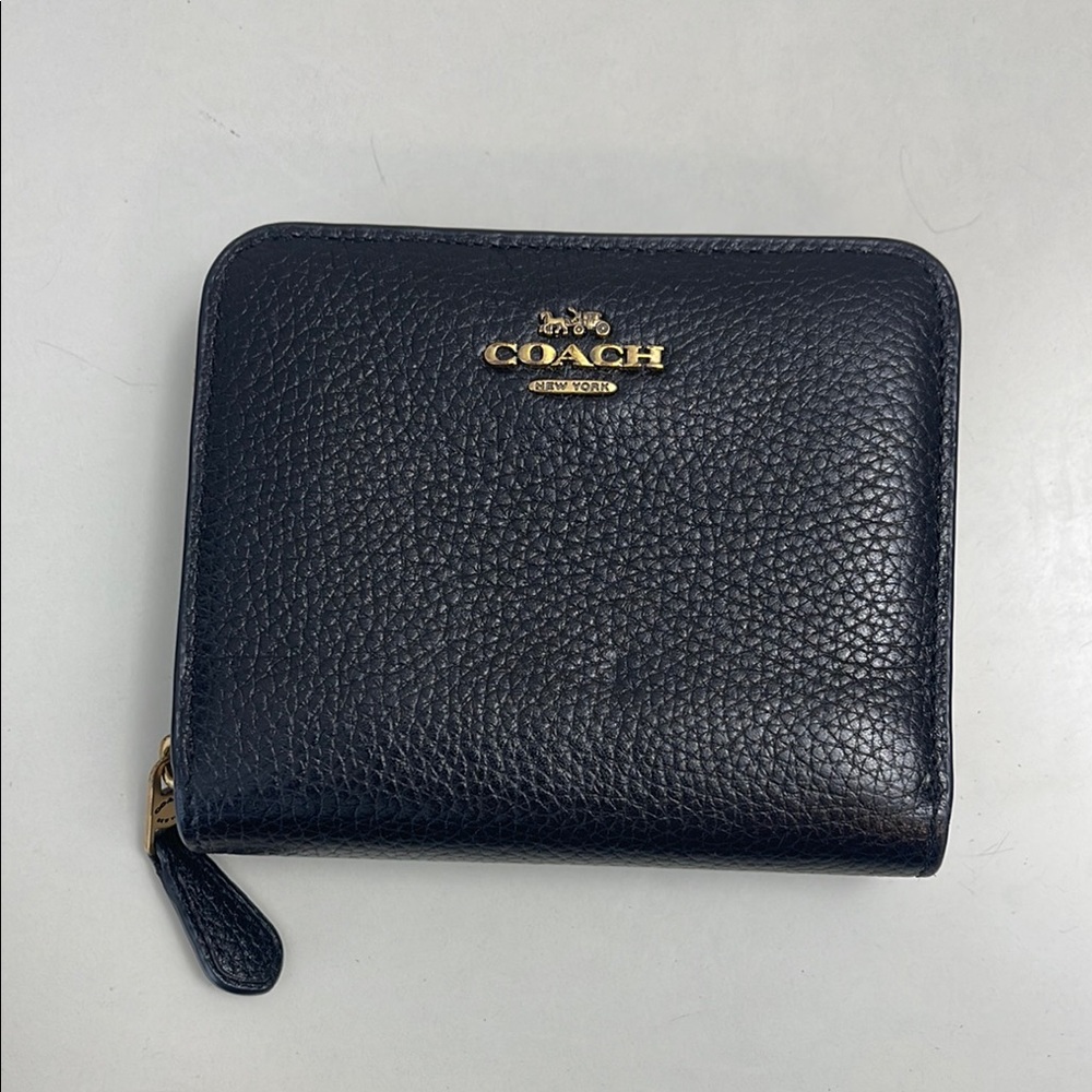 Coach Black Leather Wallet